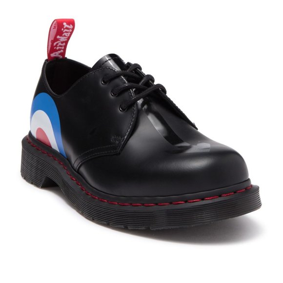 Dr. Martens Shoes - Dr. Martens 9 The Who 1461 Black Oxford Shoe NEW